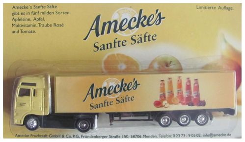 Amecke Fruchtsaft GmbH Nr.02 - Sanfte Säfte - MAN TG - Sattelzug