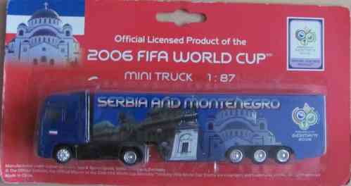FIFA 2006 Truck Nr. - Serbia & Montenegro - MAN TG - Sattelzug