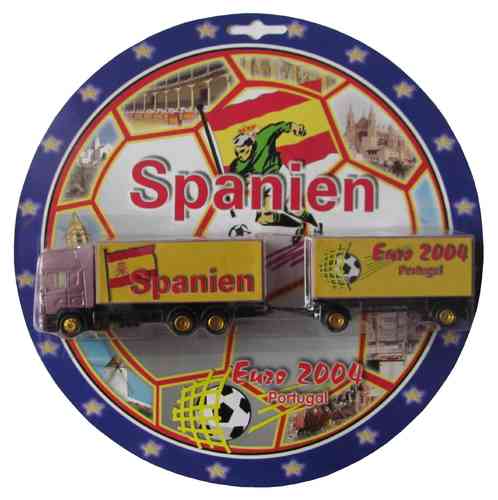 Fußball Euro 2004 Nr.16 - Spanien - Scania - Hängerzug