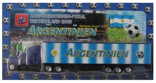 Konförderationen Pokal 2005 Nr. - Argentinien - Peterbilt - US Sattelzug