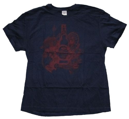 Schlösser Alt - T-Shirt Gr. XL - Schriftzug rot