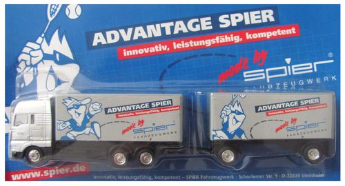 Spier Fahrzeugwerk Nr. - Innovativ, leistungsfähig &amp; kompetent - MAN - Hängerzug
