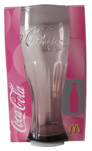 Coca Cola & Mc Donald´s - Rosa - Limited Edition 2007 - Glas 0,3 l.