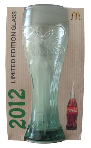 Coca Cola & Mc Donald´s - Limited Edition Collectable Glasses - Jahr 2012 - Glas