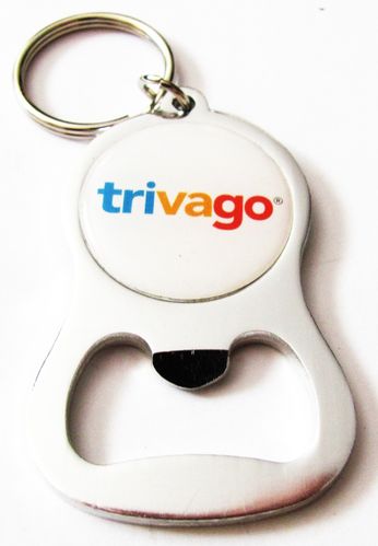 Trivago - Flaschenöffner als Schlüsselanhänger