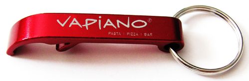 Vapiano - Flaschenöffner als Schlüsselanhänger