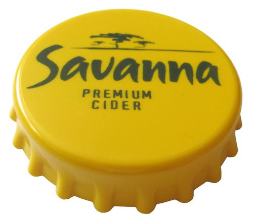 Savanna Brauerei - Premium Cider Beer - Flschenöffner in Kronkorkenform 80 x 18 mm