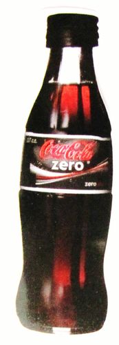 Coca Cola - Aufkleber - Flasche - Motiv 013