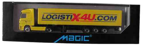 Herpa Magic - Logistix-4U.com - MB Actros V8 - Sattelzug