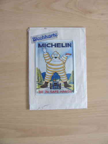 Michelin - Be in safe Hands - Blechkarte