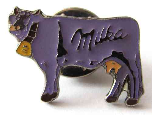 Milka - Lila Kuh - Pin 20 x 15 mm