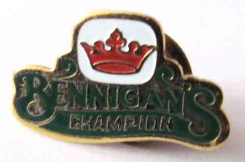 Bennigans Champion - Pin 23 x 13 mm