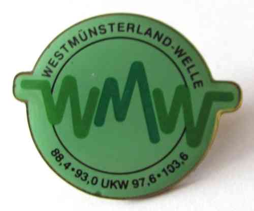 Westmünsterland Welle - Radio - Pin 25 x 22 mm