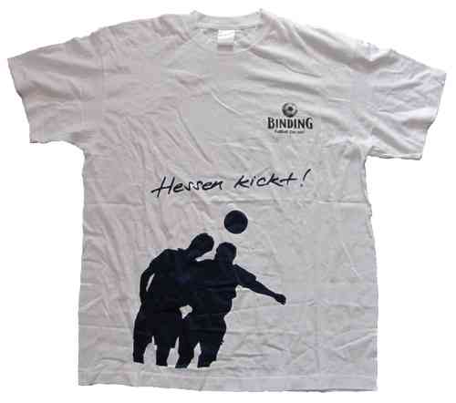 Binding - Hessen kickt - Herren T-Shirt - Gr. XL