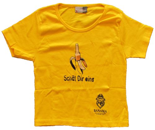 Paulaner - Banana Mix - Damen T-Shirt Gr. S