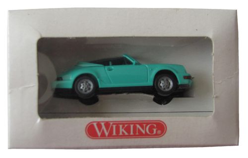 Wiking - Porsche Carrera 4 Cabriolet ( mint ) - Pkw