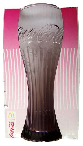 Coca Cola - Mc Donald´s Edition 2013 - Rosa - Glas
