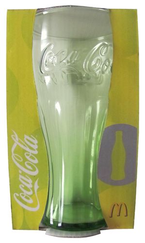Coca Cola & Mc Donald´s - Gelb - Limited Edition 2007 - Glas 0,3 l.