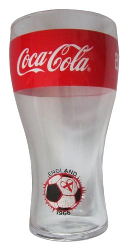 Coca Cola - Weltmeister Glas - England - zur WM 2014