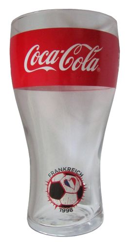 Coca Cola - Weltmeister Glas - Frankreich - zur WM 2014