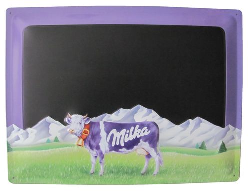 Milka - Kreidetafel - Blechschild
