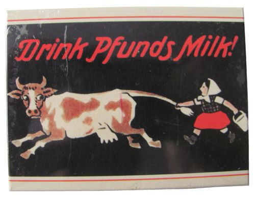 Pfunds Milch - Drink Pfunds Milk - Magnet - Kühlschrankmagnet