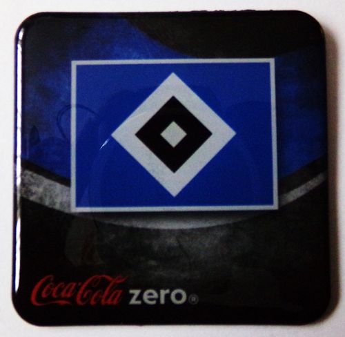 Coca Cola Zero - Fußballvereine - HSV Hamburger Sportverein - Kühlschrankmagnet