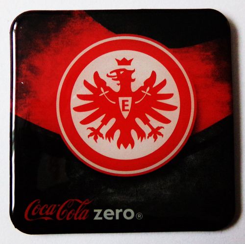 Coca Cola Zero - Fußballvereine - Eintracht Frankfurt - Kühlschrankmagnet