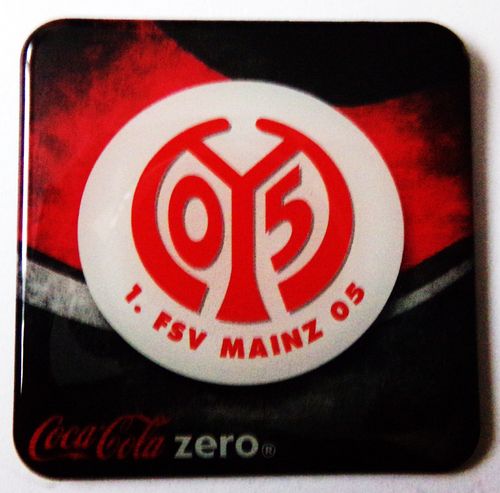 Coca Cola Zero - Fußballvereine - 1. FSV Mainz 05 - Kühlschrankmagnet