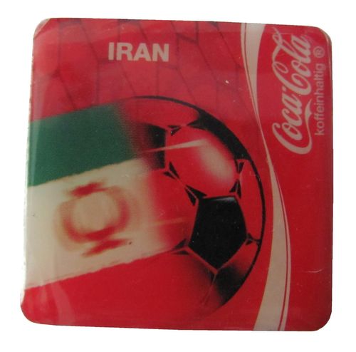 Coca Cola - Fußball Magnet - Iran