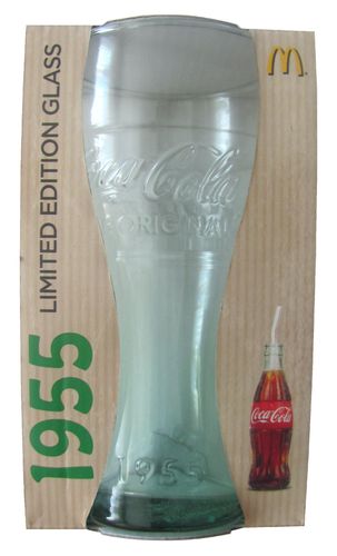 Coca Cola & Mc Donald´s - Limited Edition Collectable Glasses - Jahr 1955 - Glas