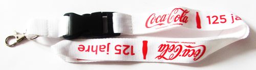 Coca Cola - 125 Jahre Coca Cola - Schlüsselband