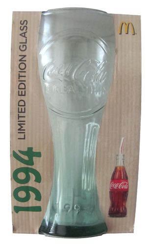 Coca Cola & Mc Donald´s - Limited Edition Collectable Glasses - Jahr 1994 - Glas