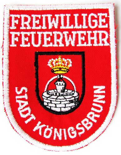 Freiwillige Feuerwehr - Stadt Königsbrunn - Ärmelabzeichen - Motiv 2