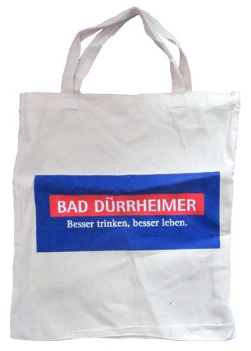 Bad Dürrheimer - Besser trinken, besser leben. - Stoffbeutel - Einkaufsbeutel