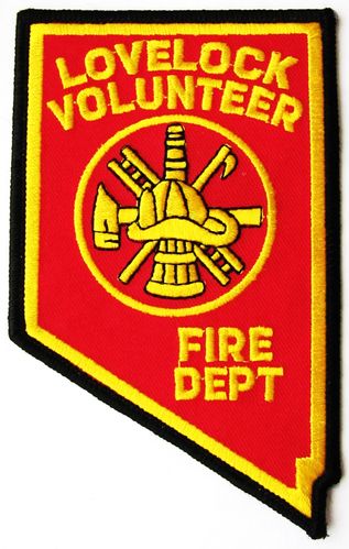 US Feuerwehr - Lovelock Volunteer Fire Dept. - Ärmelabzeichen