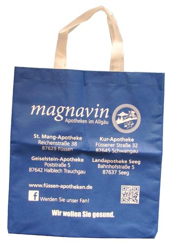 Magnavin - Apotheken im Allgäu - Einkaufsbeutel - 41 x 37 cm