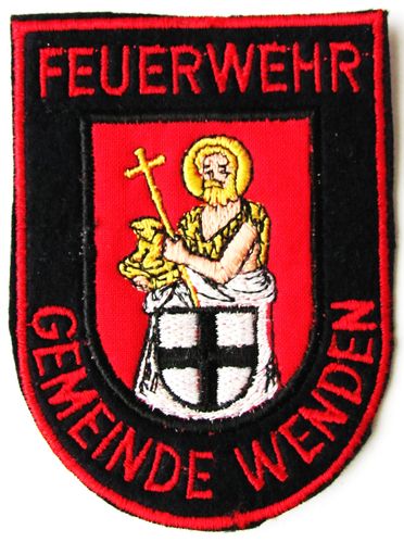 Feuerwehr - Gemeinde Wenden - Ärmelabzeichen - Motiv 1