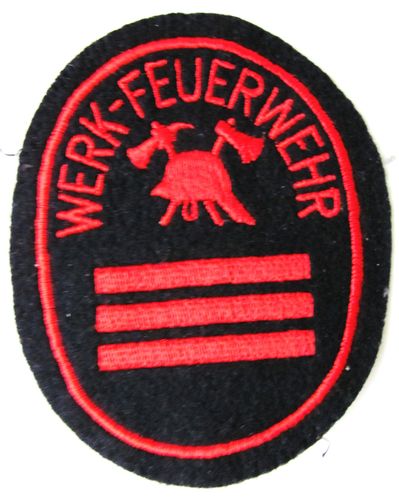 Werkfeuerwehr - Rangabzeichen - Ärmelabzeichen - Motiv 3