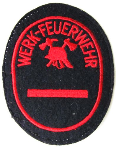 Werkfeuerwehr - Rangabzeichen - Ärmelabzeichen - Motiv 1
