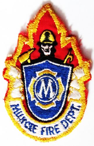 US Feuerwehr - Muncie Fire Department - Ärmelabzeichen - Motiv 2