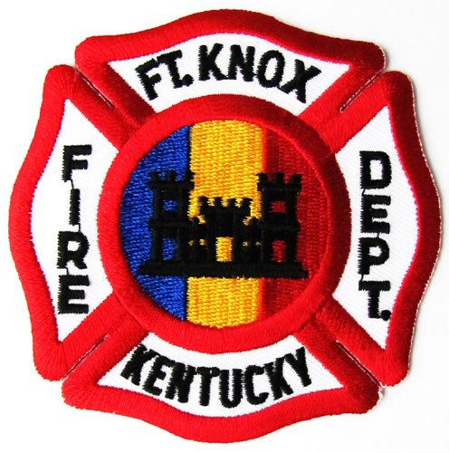 US Feuerwehr - FT. Knox Kentucky - Ärmelabzeichen - Motiv 1