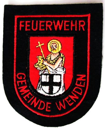 Feuerwehr - Gemeinde Wenden - Ärmelabzeichen - Motiv 2