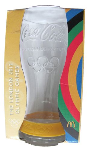 Coca Cola & Mc Donald´s ( England ) - Edition Olympia Games 2012 London - Glas 0,37 l. - Motiv 5