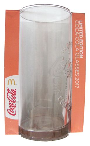Coca Cola & Mc Donalds ( Polen ) - Edition 2017 - Glas - Farbton Rosa