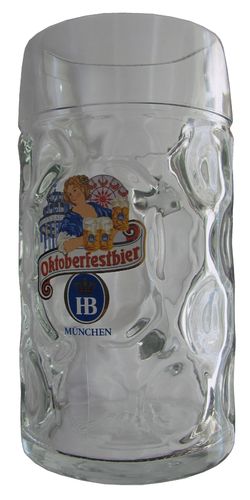 Hofbräu München - Oktoberfestbier - Bierkrug - 1 l.