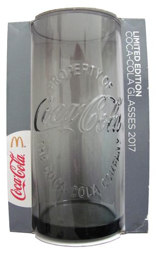 Coca Cola & Mc Donalds ( Polen ) - Edition 2017 - Glas - Farbton Grau