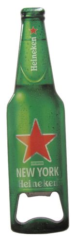 Heineken - Ausländische Brauerei (Holland) - City Edition New York - Flaschenöffner in Flaschenform