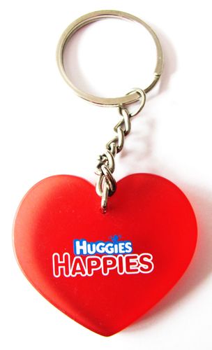 Huggies Happies - Schlüsselanhänger in Herzform