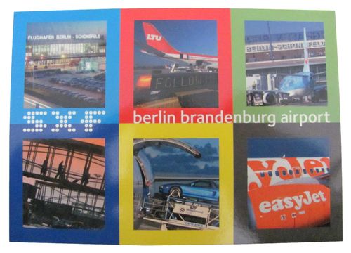 Berlin Schönefeld Airport - Postkarte vom 2004